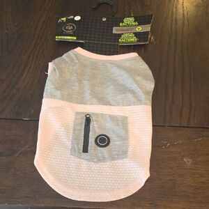 Silver Paw Pink Pet Shirt